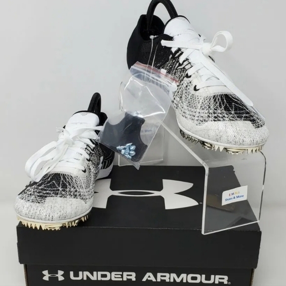 Under Armour Other - Under Armour SpeedForm Miler 2 Men Sz 8 Track Spikes White 3000020-101 MSRP $120